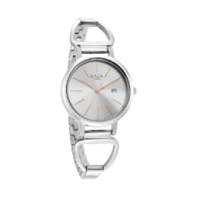 TITAN Silver Dial Quartz Analog with Date Watch for Women