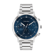 Calvin Klein Men Gauge Round Watches (Blue)