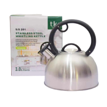 TKS 3L Whistling Kettle Brushed Color - Stainless Steel Material