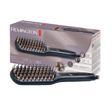  Remington Straightener Hair Brush (Black) 