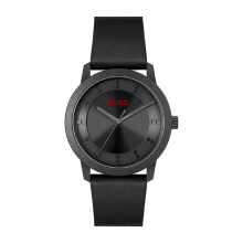 HUGO Ensure Analog Men's Watch (Black)
