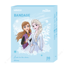 Miniso Disney Frozen Collection 2-0 Adhesive Bandages - 30 Pcs