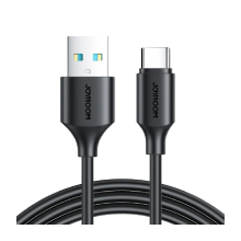 Joyroom S-UC027A9 3A USB-A to Type-C Fast Charging Data Cable - (1m) – Black 