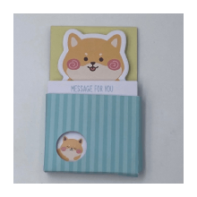 Miniso School Season Shiba Inu Series Note Pads - 2*30 Sheets