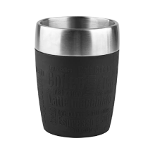 Tefal - 0.2L Travel Cup Stainless Steel - Black