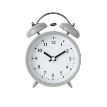 Miniso Classic Alarm Clock (Gray)