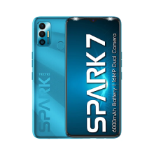 Tecno Mobile Phone Spark 7 | 6.5 Inch | 4GB + 64GB - Morpheus Blue