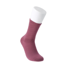 MINISO Sports Style Solid Color Women＇s Crew Socks 21cm (Basic Colors, 2 Pairs)