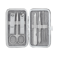 MINISO Professional Manicure Kit with Storage Bag - 6 Pcs