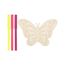 MINISO Wooden Coloring Set (Butterfly)