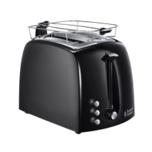  Russell Hobbs 850 Adjustable 2 Slice Toaster (Black) 