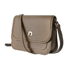 Miniso Crossbody Bag with Twist Lock (Brown)