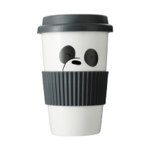 Miniso We Bare Bears Collection 4.0 Ceramic Coffee Mug 400ML (Panda)