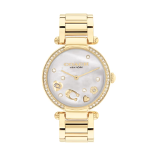 Coach Cary Women's Watch White Mother Of Pearl 