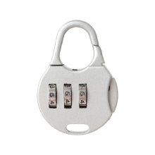 Miniso Mini Round Lock (Silver)