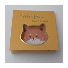 Miniso School Season Shiba Inu Series Mini Hollowed Book - 84 Sheets