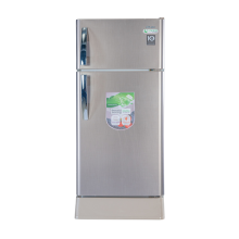 ABANS 185L Defrost Double Door Refrigerator with Base - Silver 