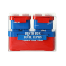Miniso Building Blocks Series Bento Box Kit (3-Piece Kit)