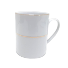 Royal Fernwood Tea Mug Gold Sliver Line 