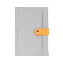 Miniso A5 Business Book with Snap - 80 Sheets (Gray)