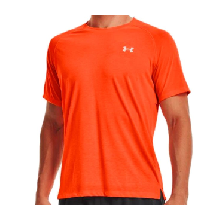 Under Armour Streaker Short Sleeve T-Shirt (Orange)