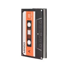 
MIniso Cassette Tape Design Book 104 Sheets (Black)
