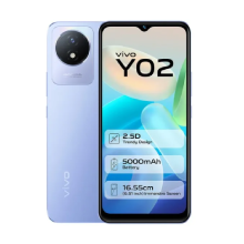 vivo Y02 3GB + 32GB - Orchid Blue