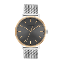 Calvin Klein Men Modern Round Watches (Grey)