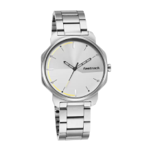FASTRACK  Stunner in Silver Dial & Metal Strap - Gents