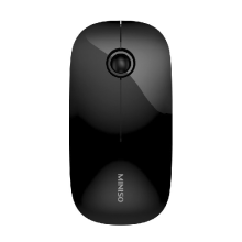 MINISO Ultra-slim Wireless Mouse for Home or Office (Black)