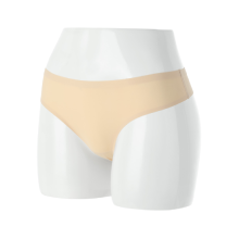 MINISO Seamless Series Mid-Waisted Thong - M (Nude)
