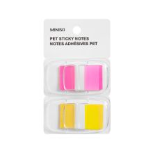MINISO PET Sticky Notes (2 Colors)