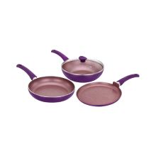 Premier Non-Stick Granite Cookware 4pcs Set
