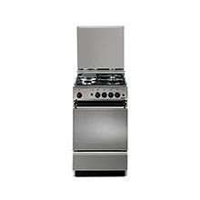 ELBA 3 Gas Burner + 1 Electricplate Cooker with Electric Oven 50cm - Stainless Steel Design