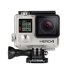 Go Pro-Hero4 Digital Action Camera (Silver) 