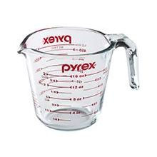 PYREX ORIG 1PT / 500 ML MEASURING CUP WITH LID 6PK 