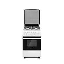 Abans 50cm 4 Gas Free Standing Cooker with Gas Oven Safety - White