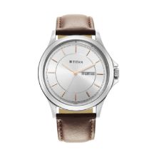 Titan Trendsetters With Silver White Dial - Gents