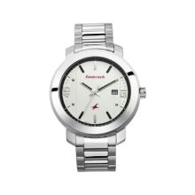FASTRACK White Dial Stainless Steel Strap - Ladies