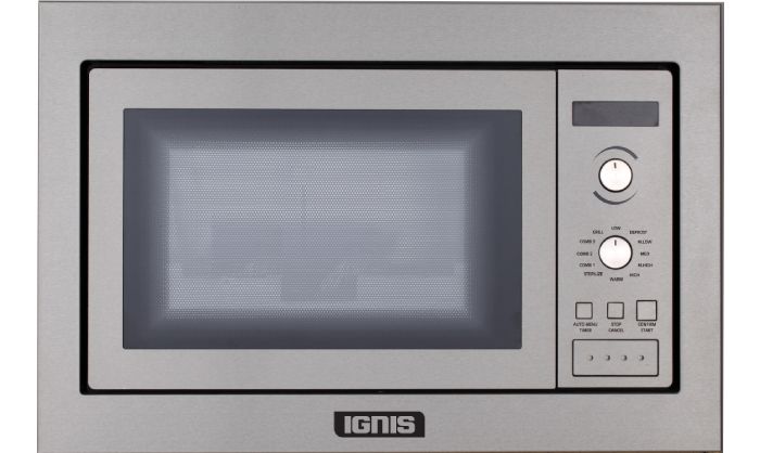 IGNIS 25L Built-In Microwave Oven - Grey