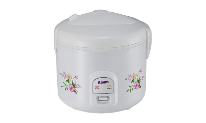 ABANS 1.5L (750G) Rice Cooker - White