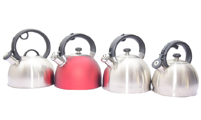 TKS 2.5L Whistling Kettle Red Color - Stainless Steel Material