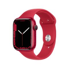 Apple Watch Series 7 (2021) GPS, 45MM Red Aluminium Case with Red Sport Band - Regular